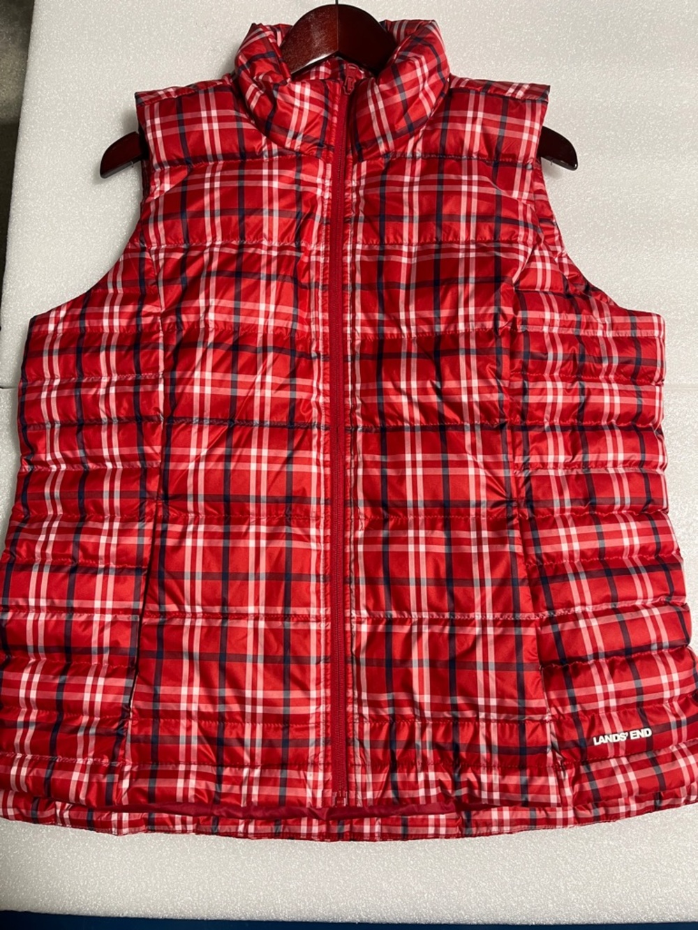 Lands’end women down vest